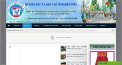 Desktop Screenshot of dienbien.edu.vn
